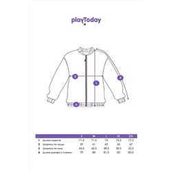 Толстовка PLAYTODAY, 1088530