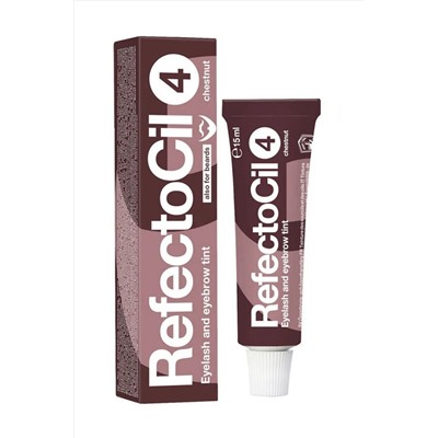 RefectoCil Краска для бровей и ресниц №4, 15 мл каштановый KRISTALLER, 1130496