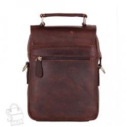 Сумка мужская кожаная 35601Z d.brown Zinimsk