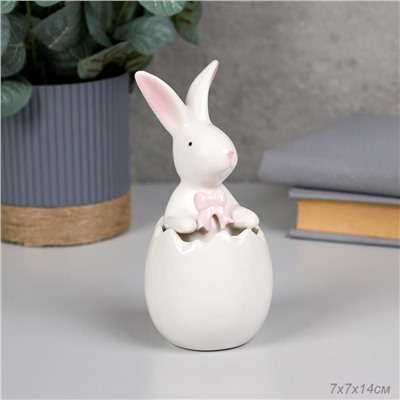 Фигурка Кролик 14 см / YZ019368 /уп 48/фарфор