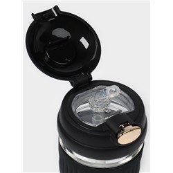 Бутылка для воды «Ушки», 350 мл, 9.5×9×17 см, стекло, МИКС