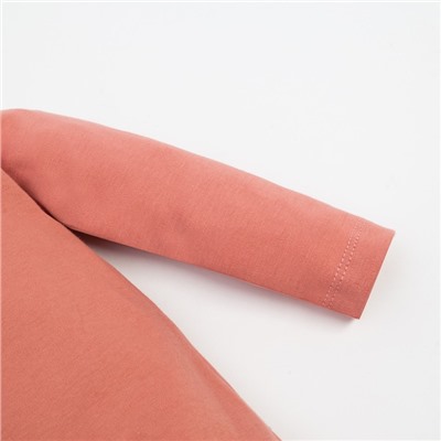 Комбинезон детский «Крошка Я» BASIC LINE, рост 86-92 см, розовый