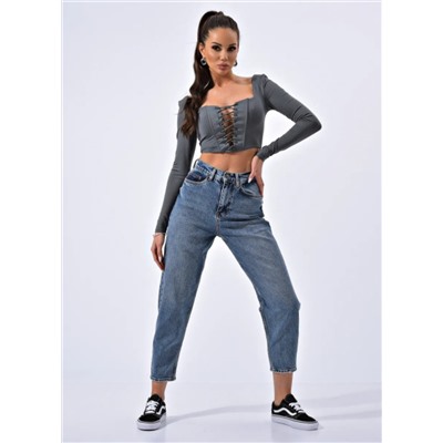 Женские джинсы слоучи CRACPOT