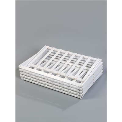 Стеллаж универсальный, 5 полок, 50×25×89 см, напольный, открытый, белый, Greengo