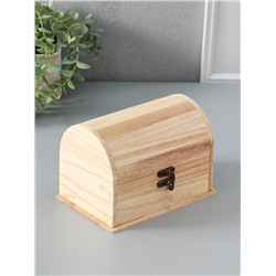 Шкатулка для росписи дерево «Сундук», замок крючок, 18×12×12 см