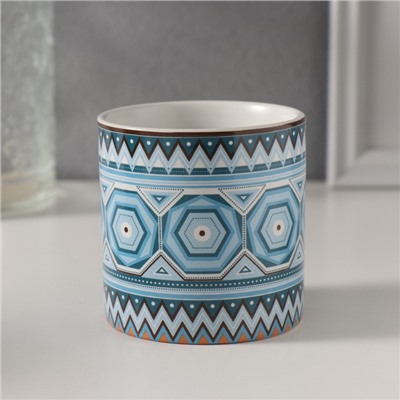 Вазон керамика «Калейдоскоп» 200 мл 7.3×7.3×7.3 см