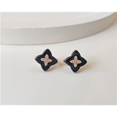 Серьги с керамикой