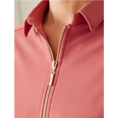 Платье из футера двухнитки с эластаном