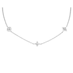 Колье, куб.циркон., SL-FCN30