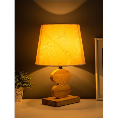 Настольная лампа «Клауд» 1×40 Вт Е27 светлое дерево 24×24×27 см RISALUX