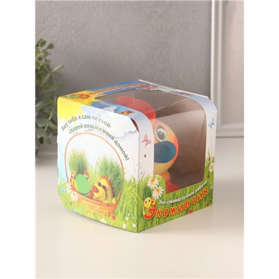 Набор для выращивания «ЭкоЖивчик. Цыплёнок», фигурка растущая в подарочной упаковке, МИКС