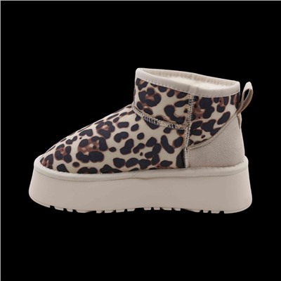 Угги D107 бежевые