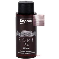 Kapous Полуперманентный жидкий краситель для волос "Urban" 60мл 9.2 LC Рим