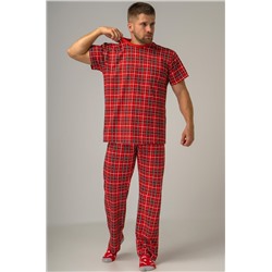 Мужская новогодняя пижама с брюками Happyfox