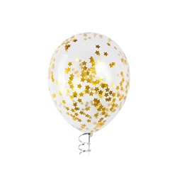 Конфетти «Звезда», сусальное золото, хром, 1.5 см, 50 г