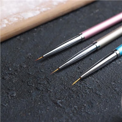 Набор кондитерских кисточек для декорирования KONFINETTA, 3 шт.