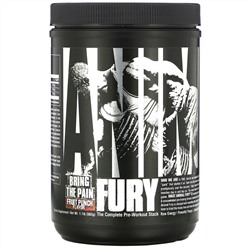 Universal Nutrition, Animal Fury, Fruit Punch, 1.1 lb (502 g)