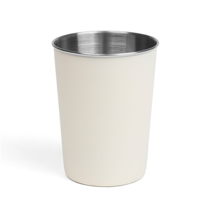 Набор кемпинговых стаканов «Мастер К.», 320 мл, 3 шт., нержавеющая сталь, бежевый