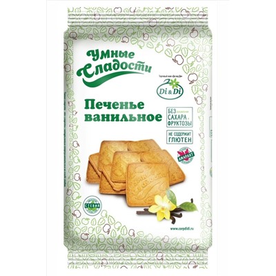 Печенье "УмСладости" ванильное 230г ЭКОПРОДУКТЫ, 1183301
