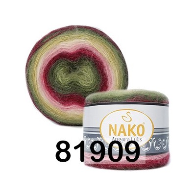 Пряжа Nako Angora Luks Color