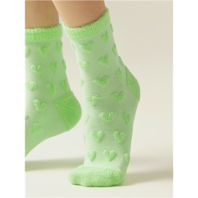 Теплые CONTE COMFORT Махровые носки из хлопка с объемными рисунками