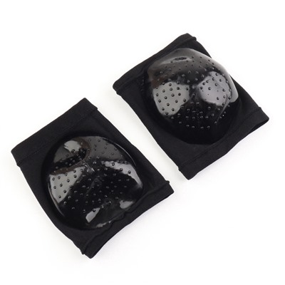 Напяточники для педикюра, увлажняющие, с силиконовыми вставками, универсальный размер, чёрные