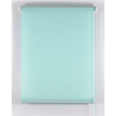 Рулонная штора «Комфортиссимо», размер 40х160 см, цвет светло-зелёный