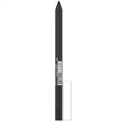Maybelline, Гелевый карандаш для глаз TattooStudio, 900 угольно-черный, 12 г
