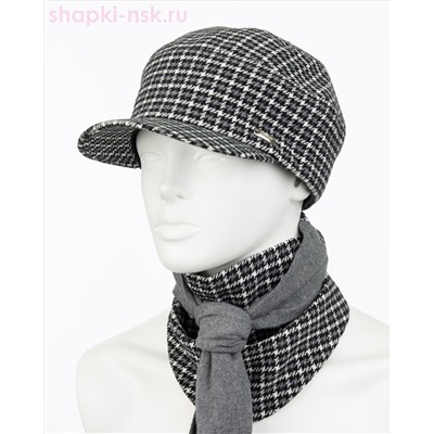 Аюна Комплект женский флис (бейсболка+бактус) (57-59)