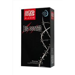 Презервативы с точками Elasun Big Dotted - 10 шт.