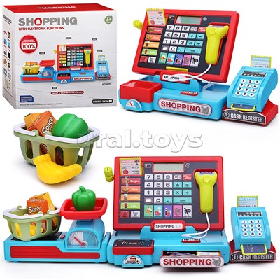 Игровой набор "Касса. Мой магазин" с аксессуарами, в коробке