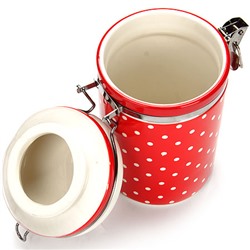 25854 Банка герметичная 700мл Красный Узор LR(х36)