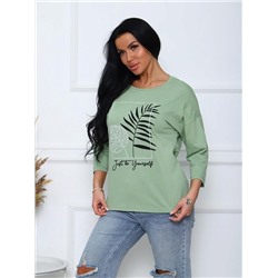 Футболка "Сильвана" (Оливковый)