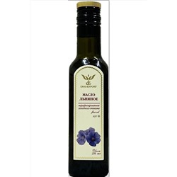 Масло Льняное, нерафинированное, стекло 250мл ЭКОПРОДУКТЫ, 1191093