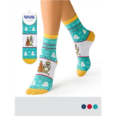 Minimi Носки MINI INVERNO 3300-7 (кот, заяц, такса)