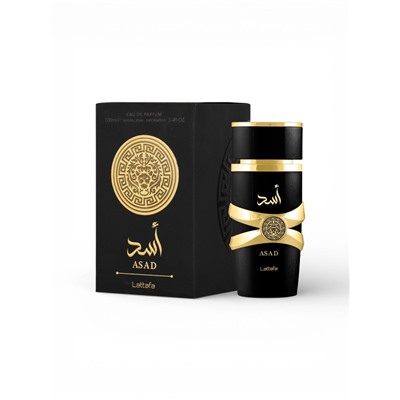 Парфюмерная вода мужская Lattafa ASAD, 100 мл (по мотивам Sauvage Elixir Dior)