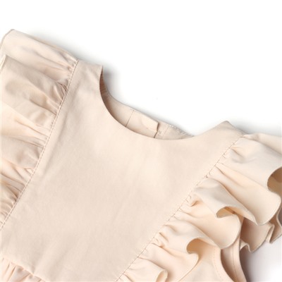 Платье для девочки MINAKU, цвет молочный, рост 146 см