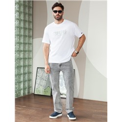 Свободная футболка  с авторским принтом