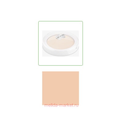 Monic Beauty Пудра компактная для лица Glam@Glow All Day Matte тон 02 Ivory