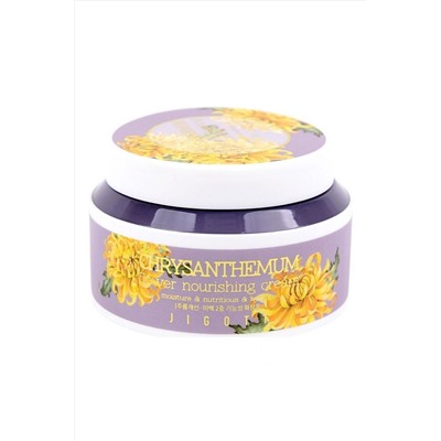 Jigott Питательный крем для лица с экстрактом хризантемы / Chrysanthemum Flower Nourishing Cream, 100 мл KRISTALLER, 1108401