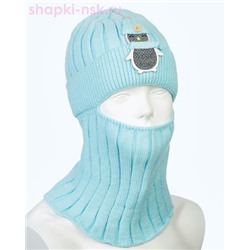 01-11-H Балаклава-шлем для девочки (46-50)
