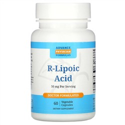 Advance Physician Formulas, R-липоевая кислота, 50 мг, 60 капсул