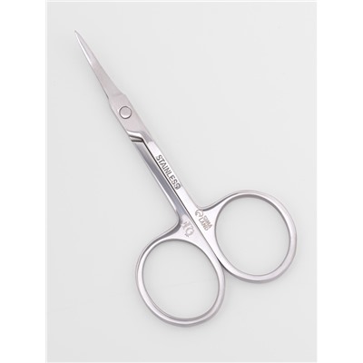 Ножницы маникюрные «Premium», для кутикулы, загнутые, узкие, 9 см, на блистере