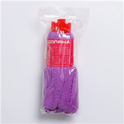 Насадка для швабры ленточная Доляна «Юбочка», микрофибра, 28×7×7 см, МИКС