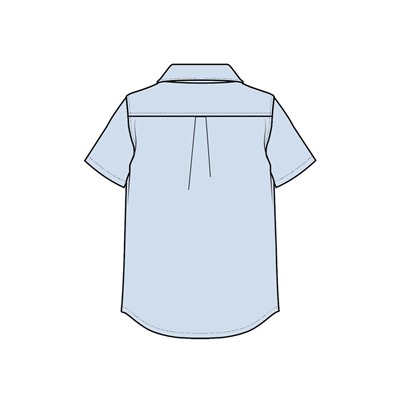 Рубашка текстильная для мальчиков (comfort fit)