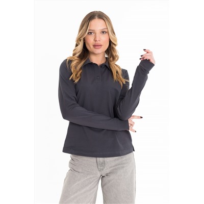 Лонгслив-поло М324272б