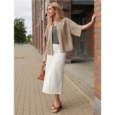 Блузка из плотного лиоцелла