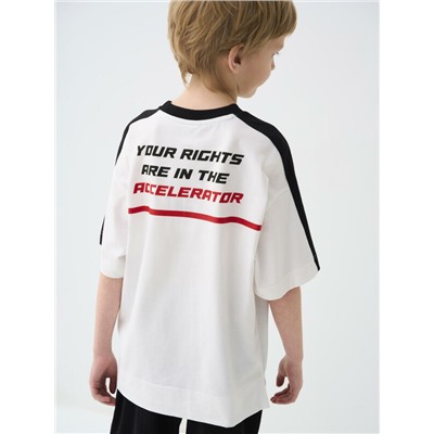 Фуфайка трикотажная для мальчиков (футболка)