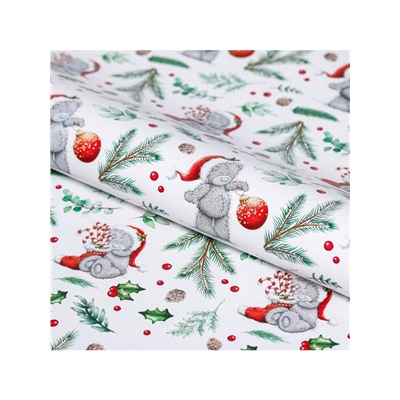 Бумага упаковочная глянцевая «С Новым Годом!», 50×70 см