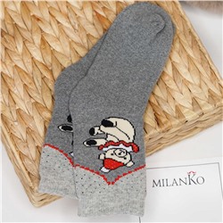 Детские носки с махрой поштучно MilanKo IN-086